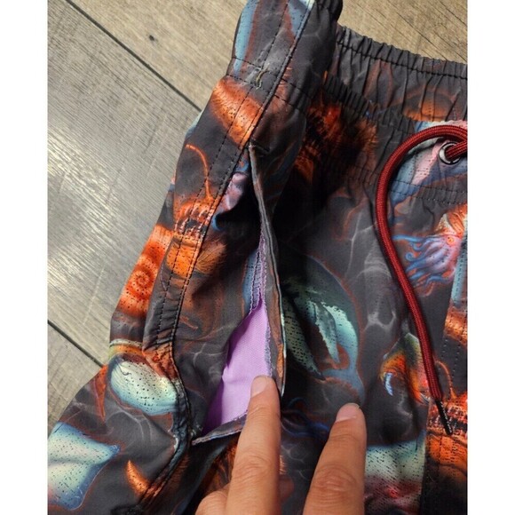 Psycho Tuna Boy's Deep Sea Monster Swim Shorts Trunks Size XL - Picture 5 of 8